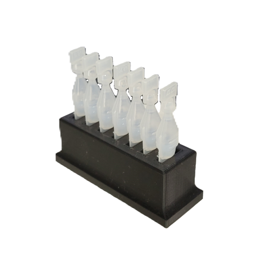 Eye Drop Vials Holder & Storage - Single-Use Disposable Eye Drop Vials - Upgraded Version w/More Slot Space - Znet3D
