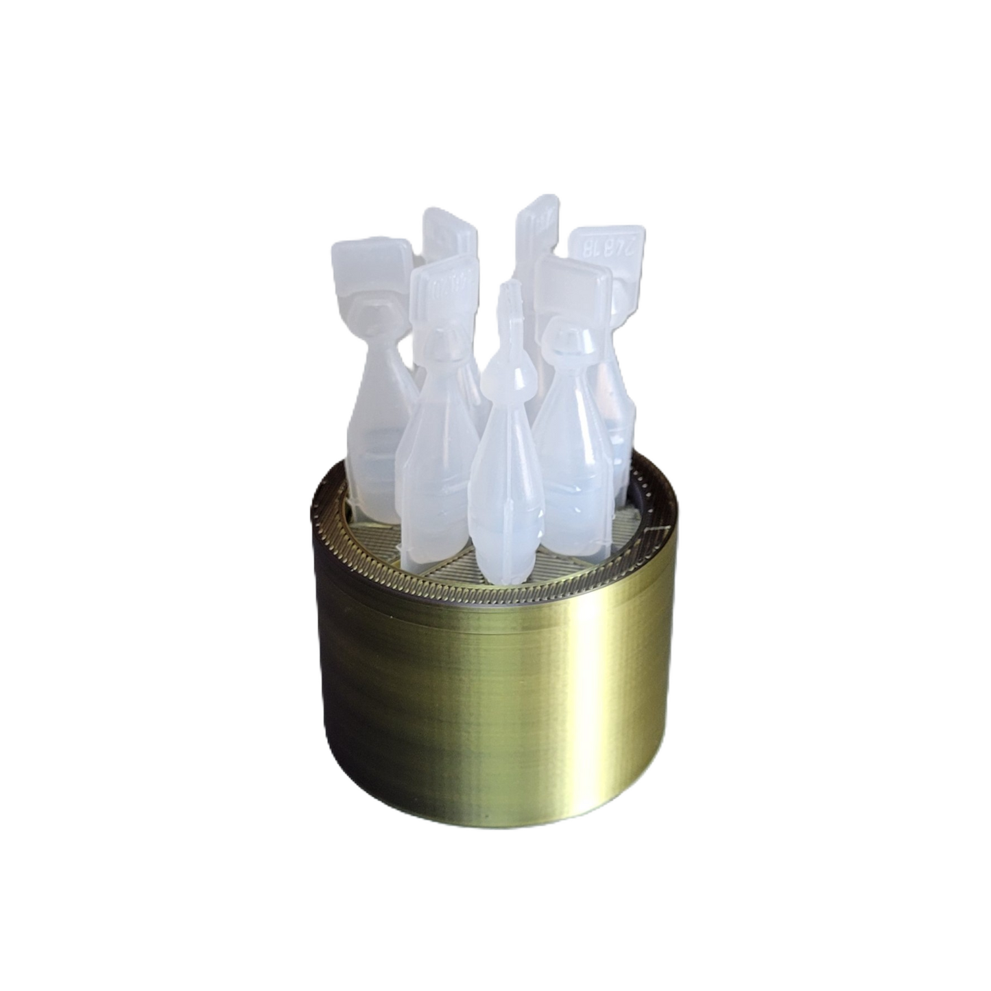 Znet3D Eye Drop Vial Holder – Compact & Upright Storage for Seven Vials – Keep Your Eye Drops Organized & Easily Accessible – Space-Saving Star Design