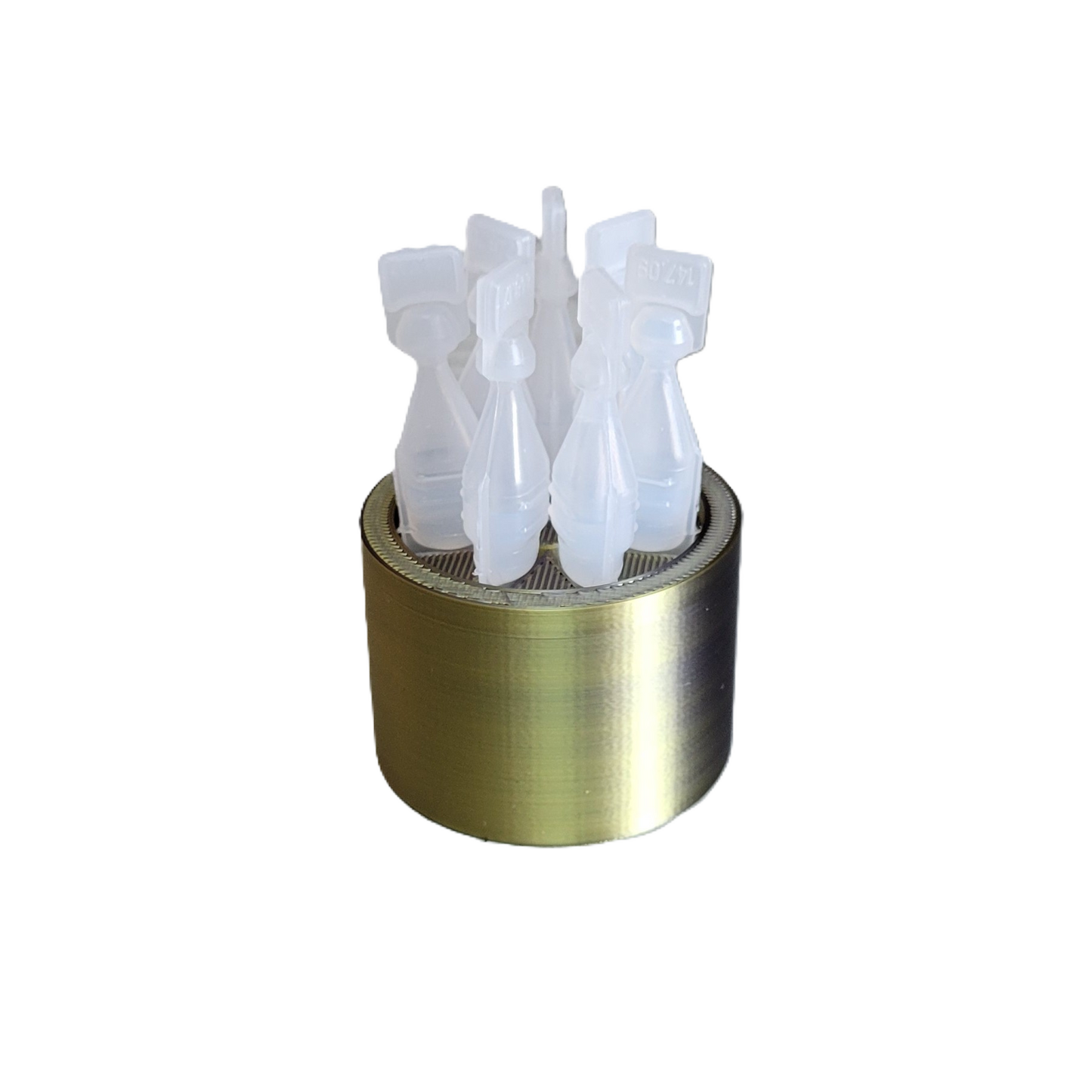 Znet3D Eye Drop Vial Holder – Compact & Upright Storage for Seven Vials – Keep Your Eye Drops Organized & Easily Accessible – Space-Saving Star Design