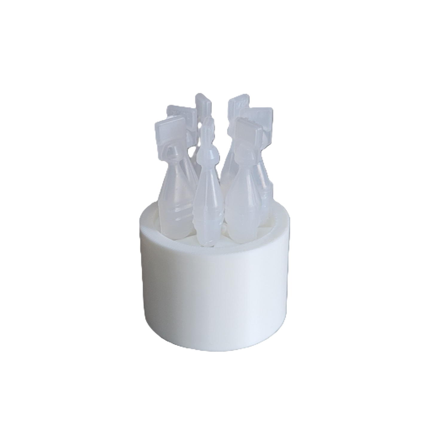 Znet3D Eye Drop Vial Holder – Compact & Upright Storage for Seven Vials – Keep Your Eye Drops Organized & Easily Accessible – Space-Saving Star Design