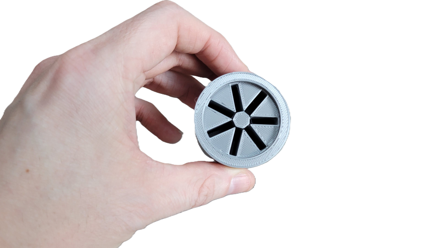 Znet3D Eye Drop Vial Holder – Compact & Upright Storage for Seven Vials – Keep Your Eye Drops Organized & Easily Accessible – Space-Saving Star Design