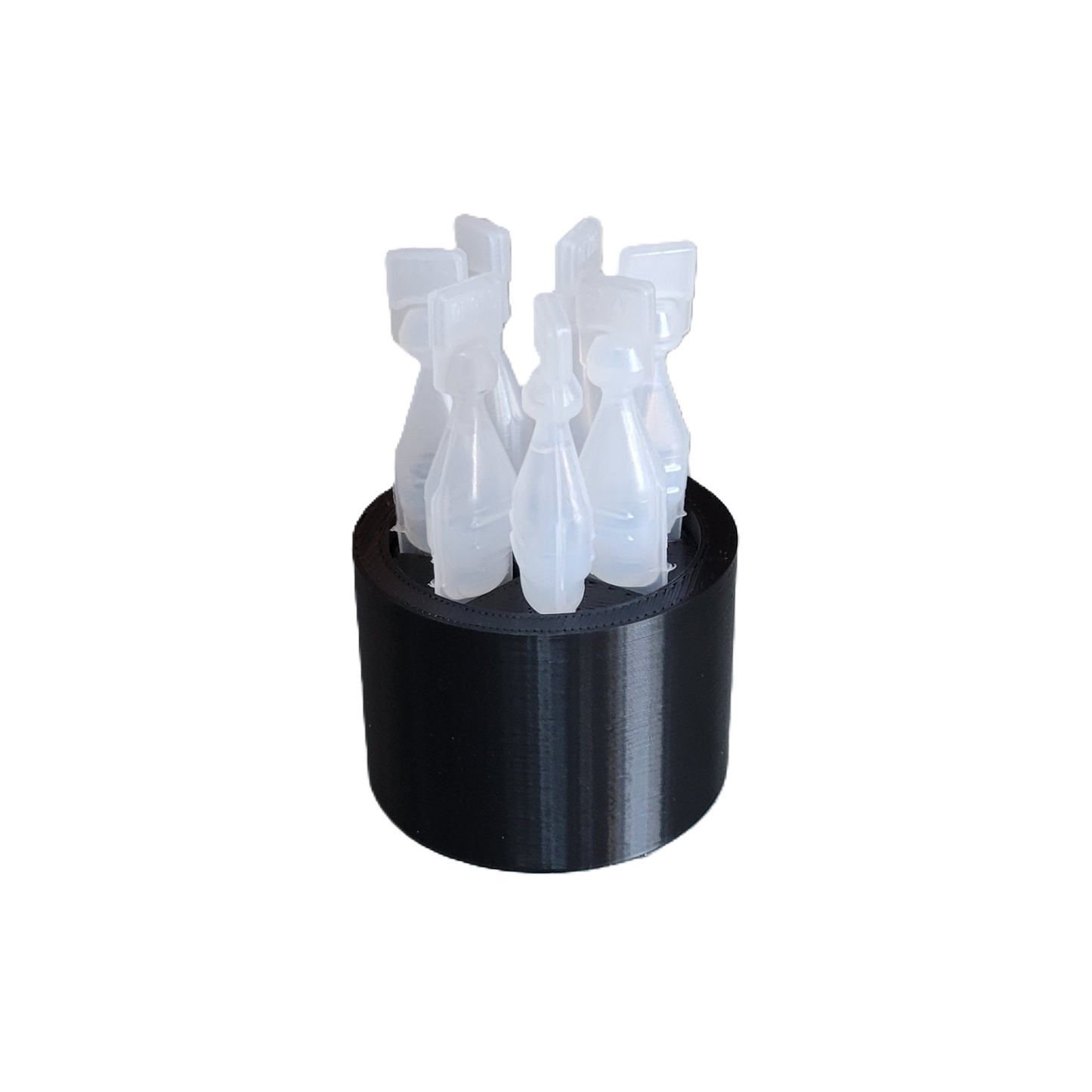Znet3D Eye Drop Vial Holder – Compact & Upright Storage for Seven Vials – Keep Your Eye Drops Organized & Easily Accessible – Space-Saving Star Design