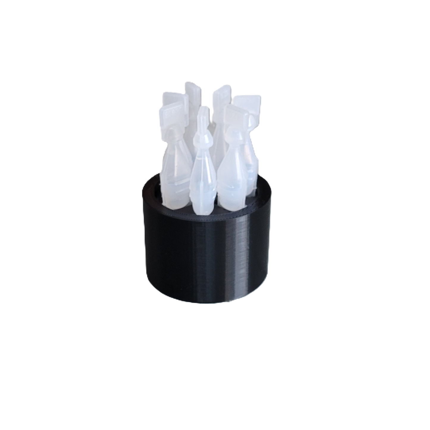 Znet3D Eye Drop Vial Holder – Compact & Upright Storage for Seven Vials – Keep Your Eye Drops Organized & Easily Accessible – Space-Saving Star Design
