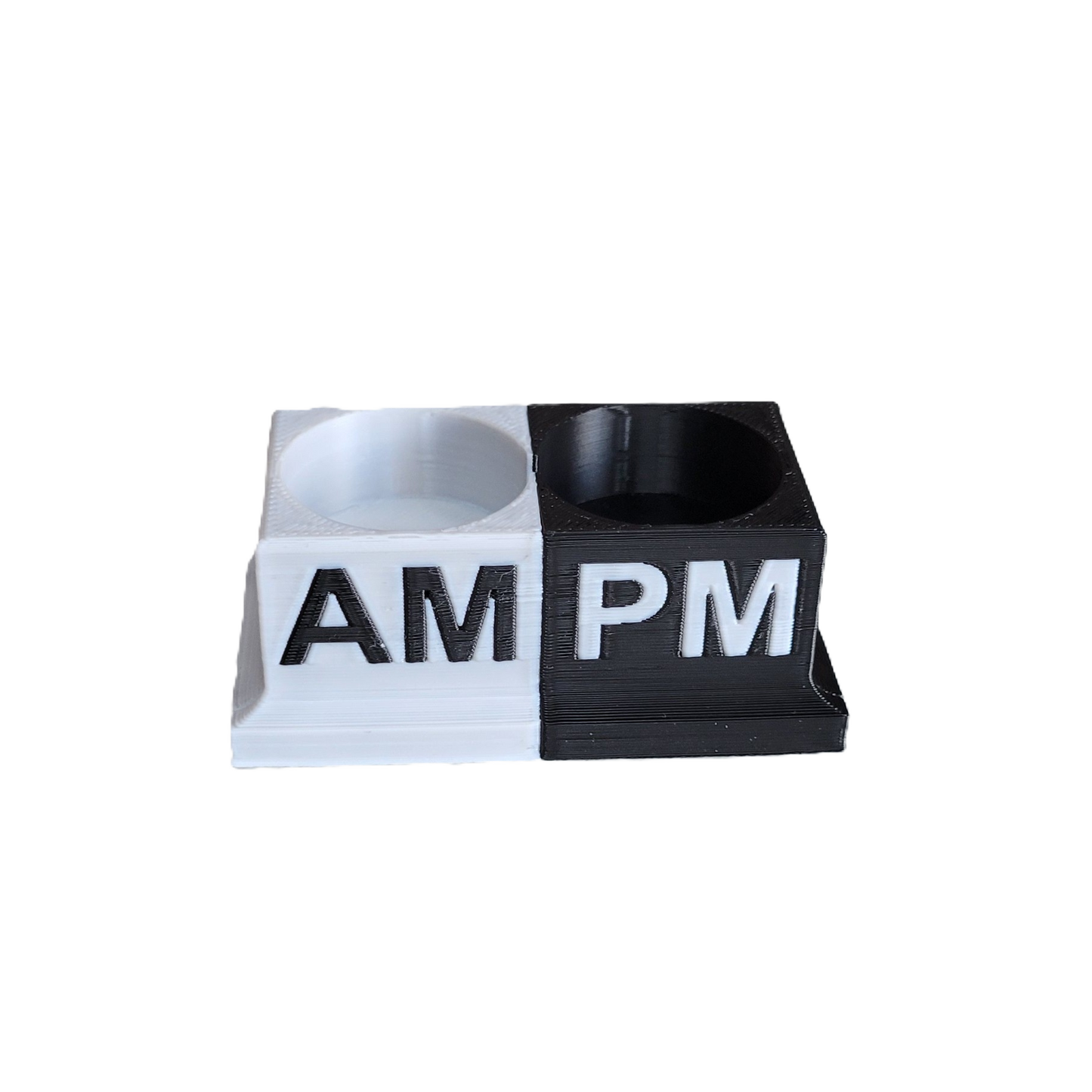 Eye Drops Organizer and Tracker, AM/PM 2 Slot Holder