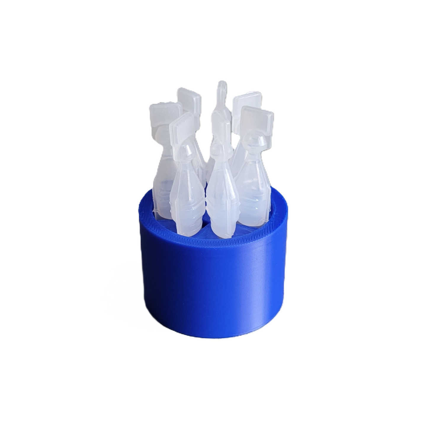 Znet3D Eye Drop Vial Holder – Compact & Upright Storage for Seven Vials – Keep Your Eye Drops Organized & Easily Accessible – Space-Saving Star Design
