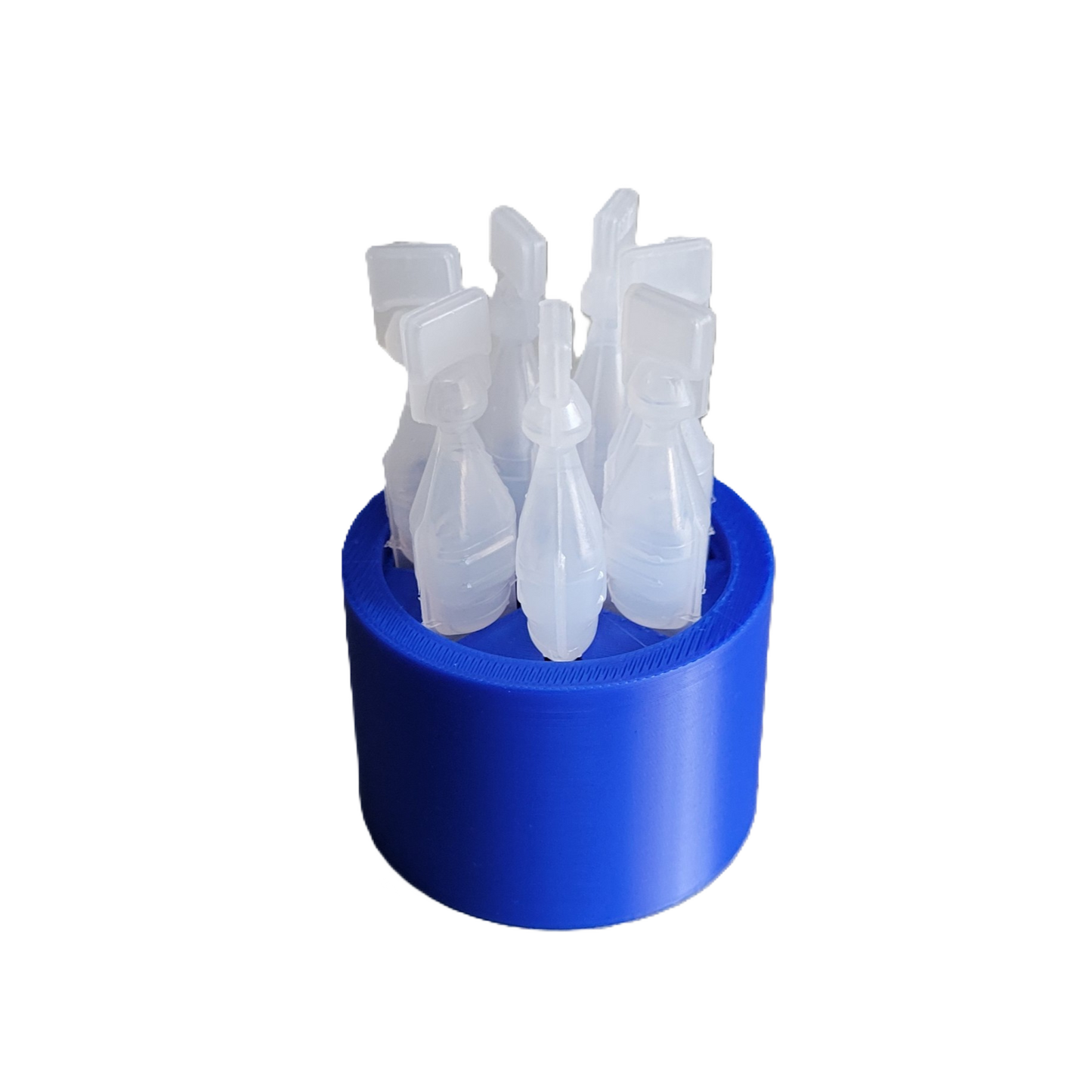 Znet3D Eye Drop Vial Holder – Compact & Upright Storage for Seven Vials – Keep Your Eye Drops Organized & Easily Accessible – Space-Saving Star Design
