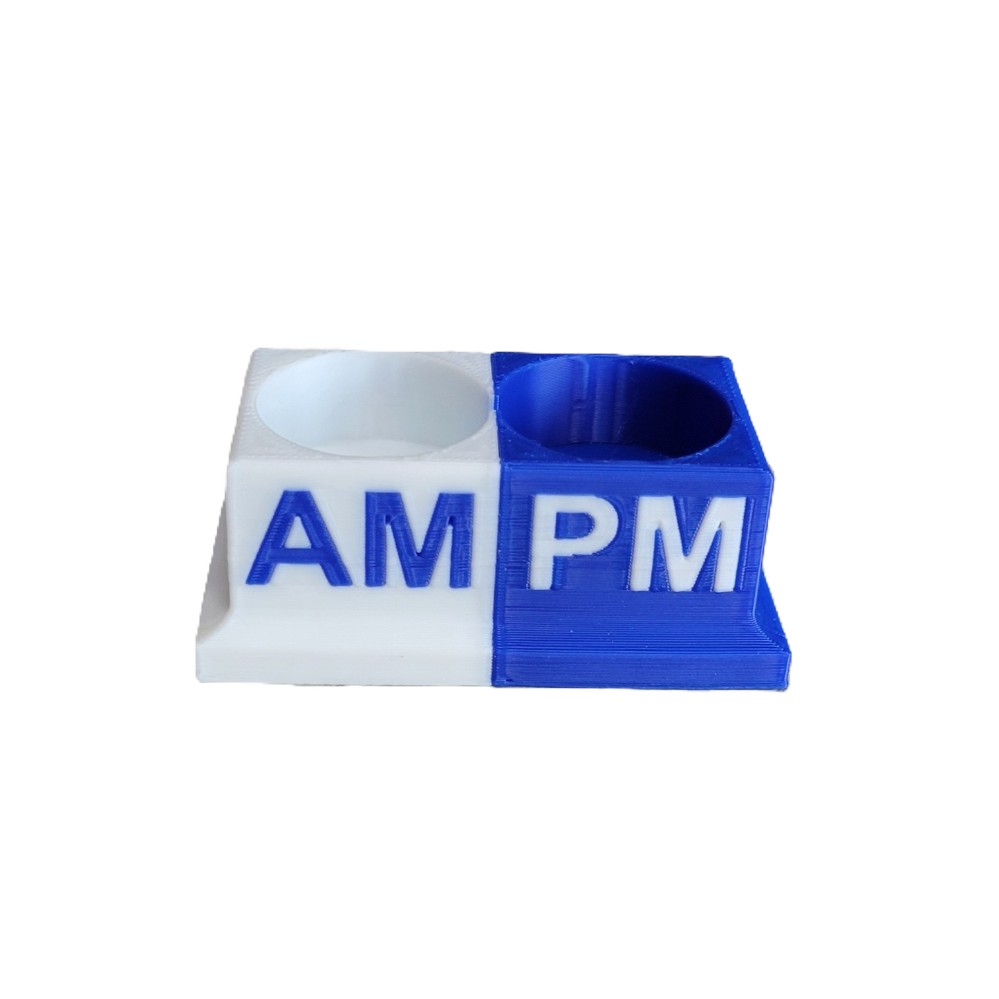 Eye Drops Organizer and Tracker, AM/PM 2 Slot Holder