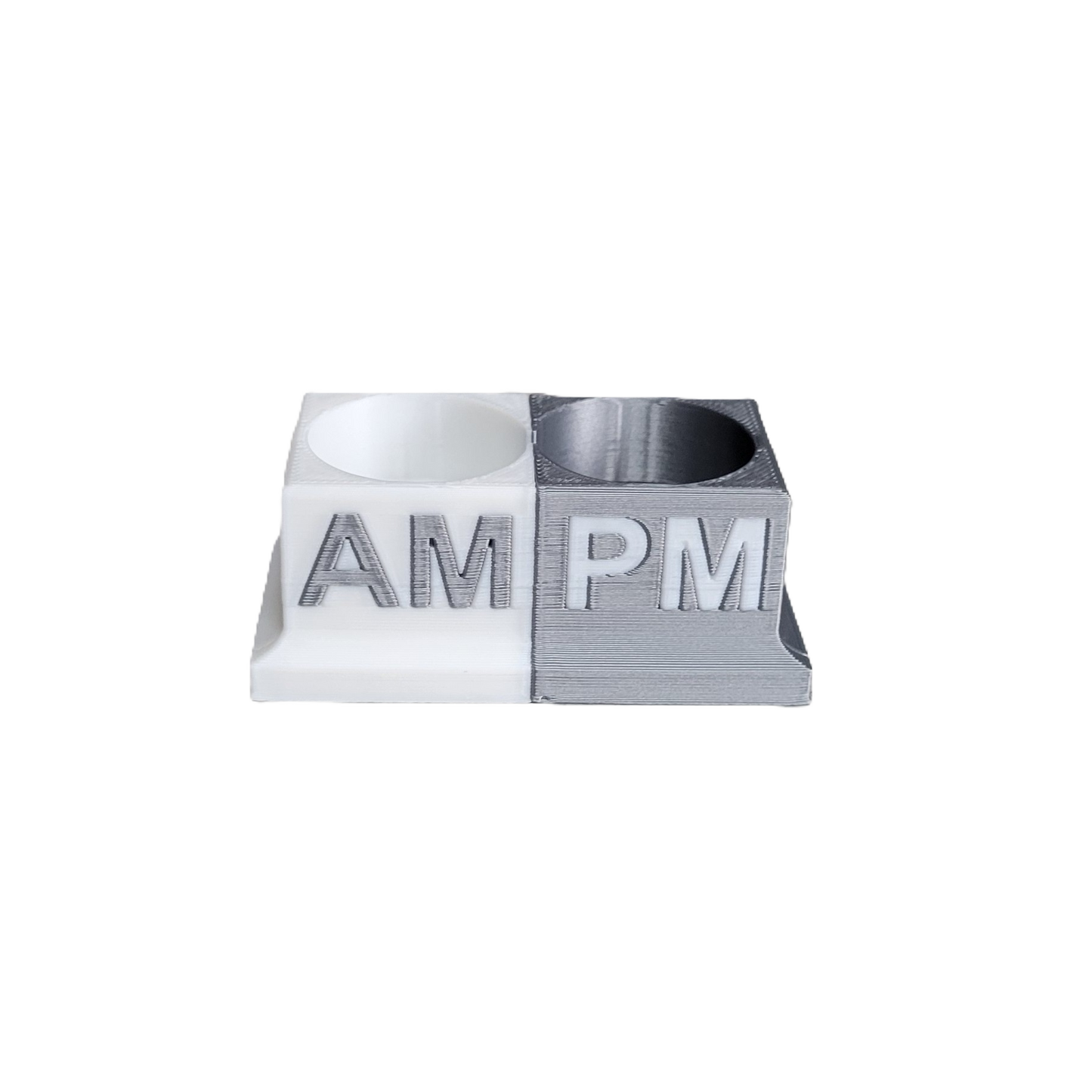 Eye Drops Organizer and Tracker, AM/PM 2 Slot Holder