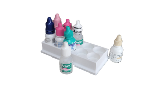 Znet3D Eye Drop Bottles Organizer & Storage – 10-Slot Holder