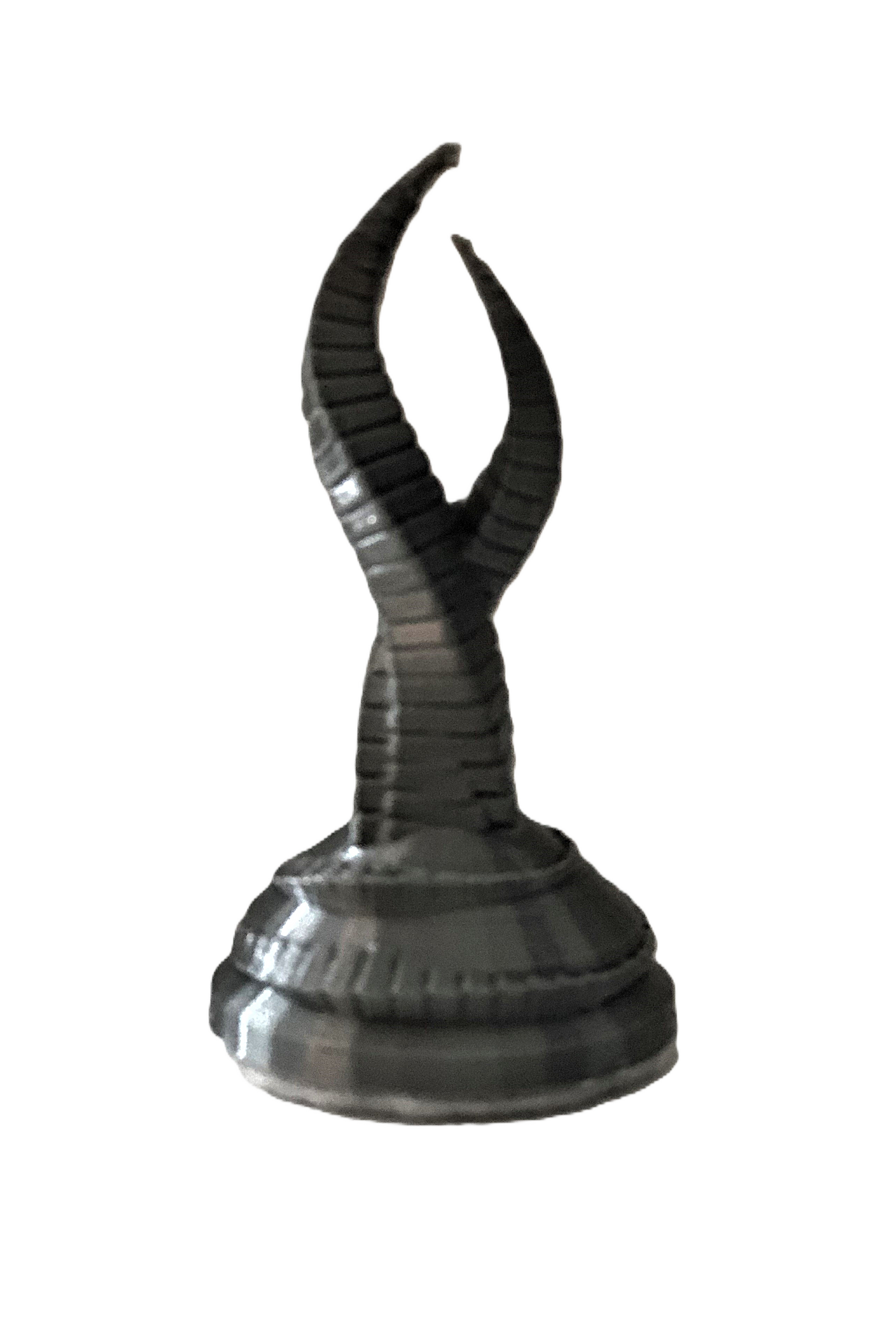 Alien Themed Chess Set – Beautifully designed pieces for an exotic out-of-this-world spin to a beloved game of chess – Silk Gold & Silk Silver With White & Black Jewels - (board not included) - Znet3D