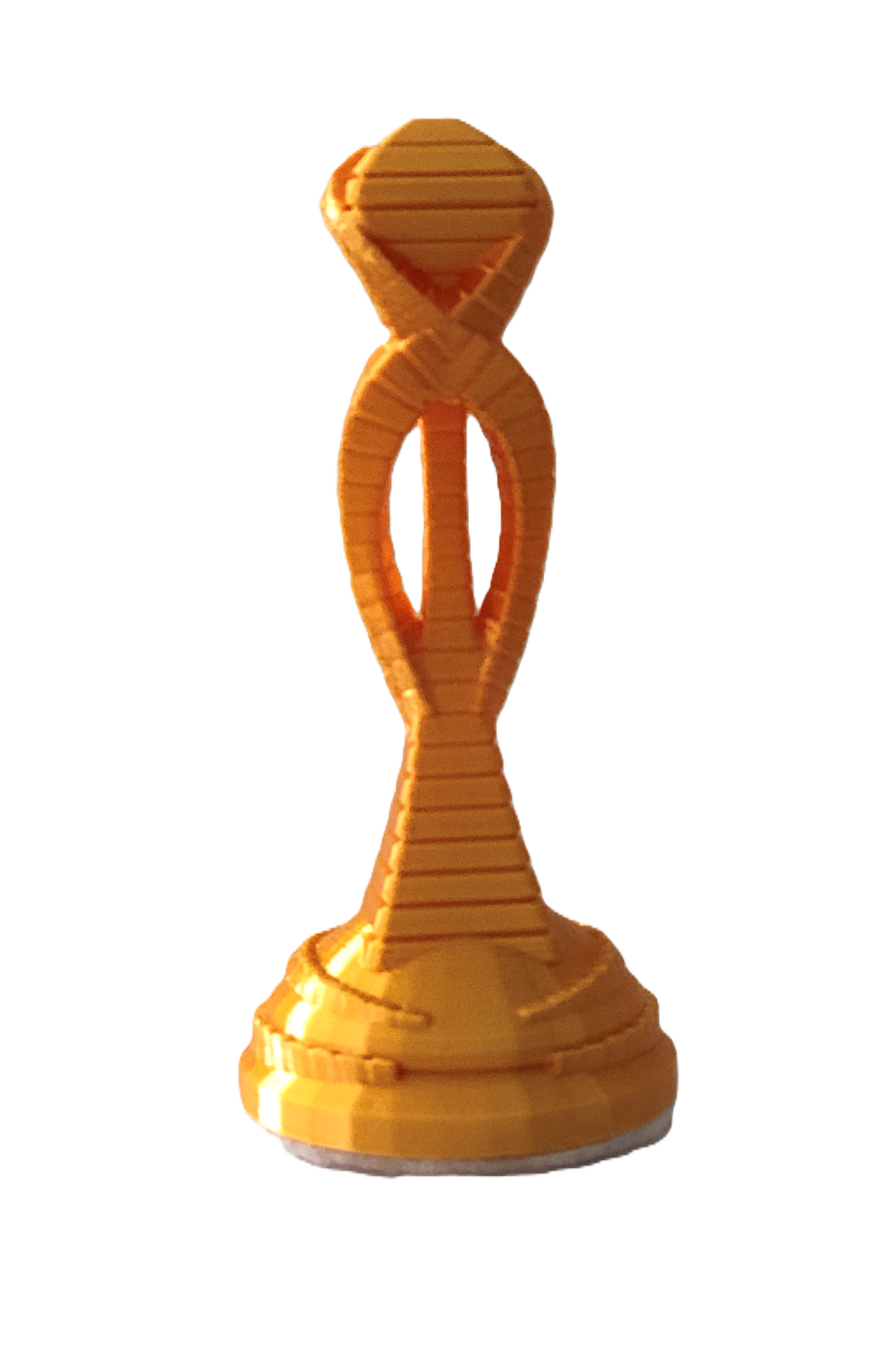 Alien Themed Chess Set – Beautifully designed pieces for an exotic out-of-this-world spin to a beloved game of chess – Silk Gold & Silk Silver With White & Black Jewels - (board not included) - Znet3D