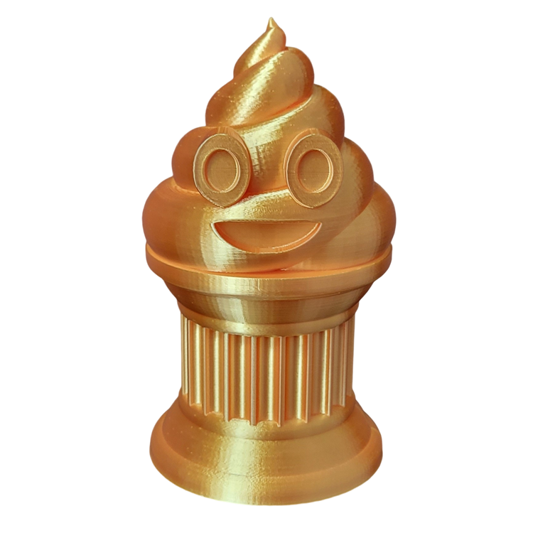 Poop Emoji Trophy - Selected