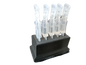 Eye Drop Vials Holder & Storage for Single-use Disposable Eye Drops, Holds 5 Single-Use Disposable vials per Holder - Znet3D