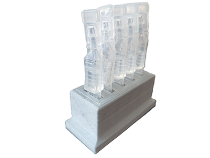 Eye Drop Vials Holder & Storage for Single-use Disposable Eye Drops, Holds 5 Single-Use Disposable vials per Holder - Znet3D