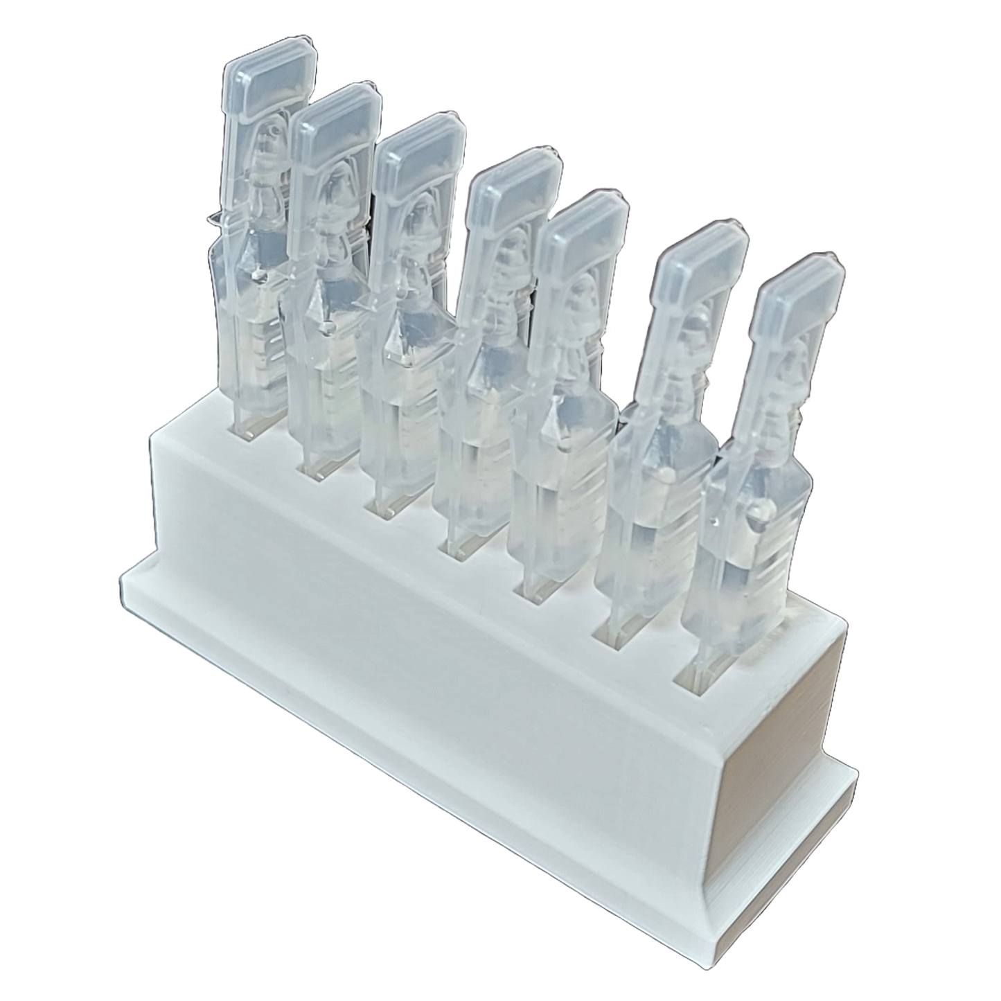 Eye Drop Vials Holder & Storage - Single-Use Disposable Eye Drop Vials - Upgraded Version w/More Slot Space - Znet3D