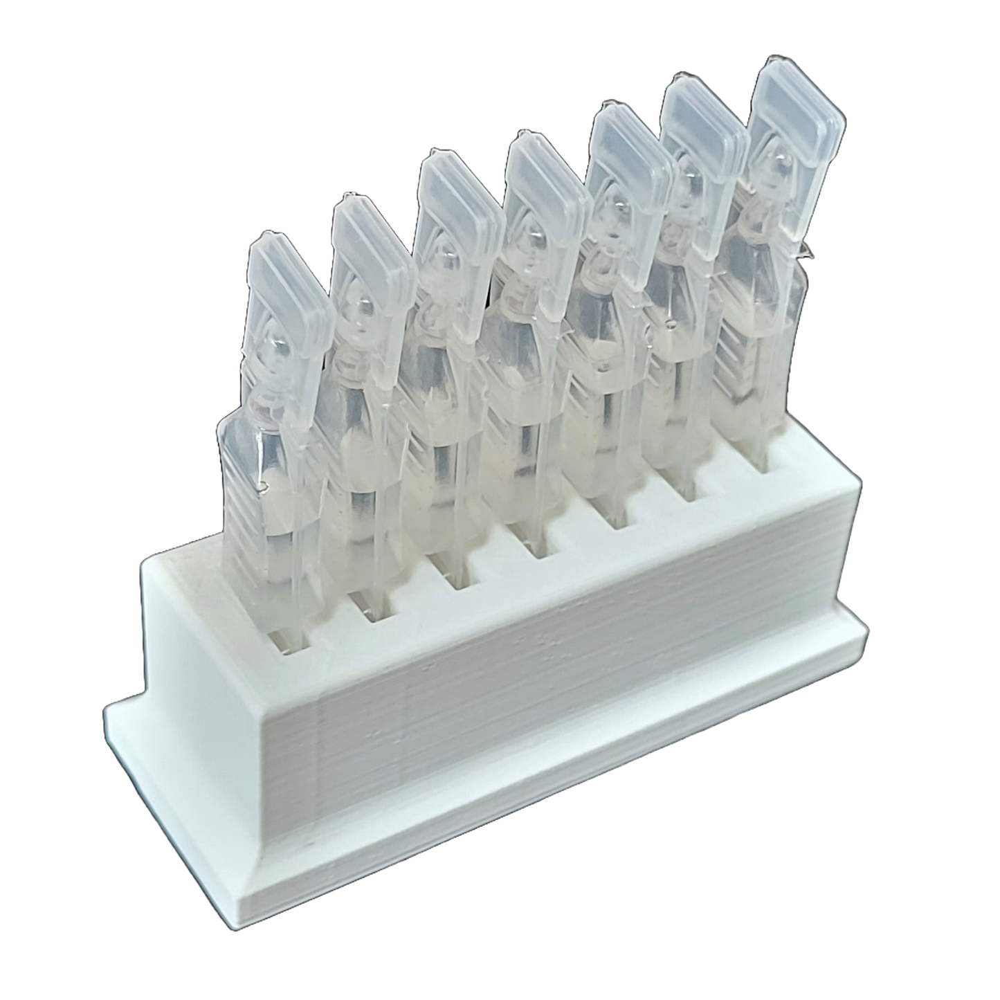 Eye Drop Vials Holder & Storage - Single-Use Disposable Eye Drop Vials - Upgraded Version w/More Slot Space - Znet3D