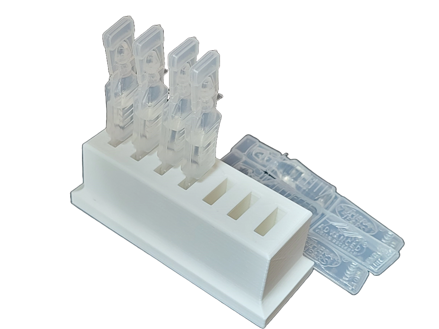 Eye Drop Vials Holder & Storage - Single-Use Disposable Eye Drop Vials - Upgraded Version w/More Slot Space - Znet3D