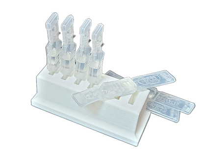 Eye Drop Vials Holder & Storage - Single-Use Disposable Eye Drop Vials - Upgraded Version w/More Slot Space - Znet3D