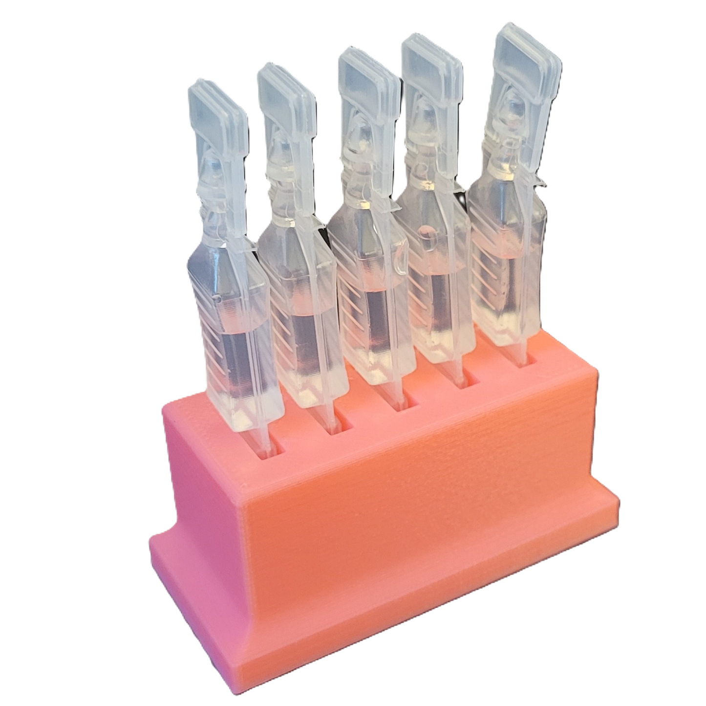 Eye Drop Vials Holder & Storage for Single-use Disposable Eye Drops, Holds 5 Single-Use Disposable vials per Holder - Znet3D