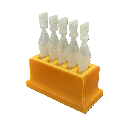 Eye Drop Vials Holder & Storage for Single-use Disposable Eye Drops, Holds 5 Single-Use Disposable vials per Holder - Znet3D