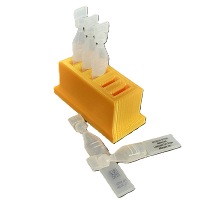 Eye Drop Vials Holder & Storage for Single-use Disposable Eye Drops, Holds 5 Single-Use Disposable vials per Holder - Znet3D