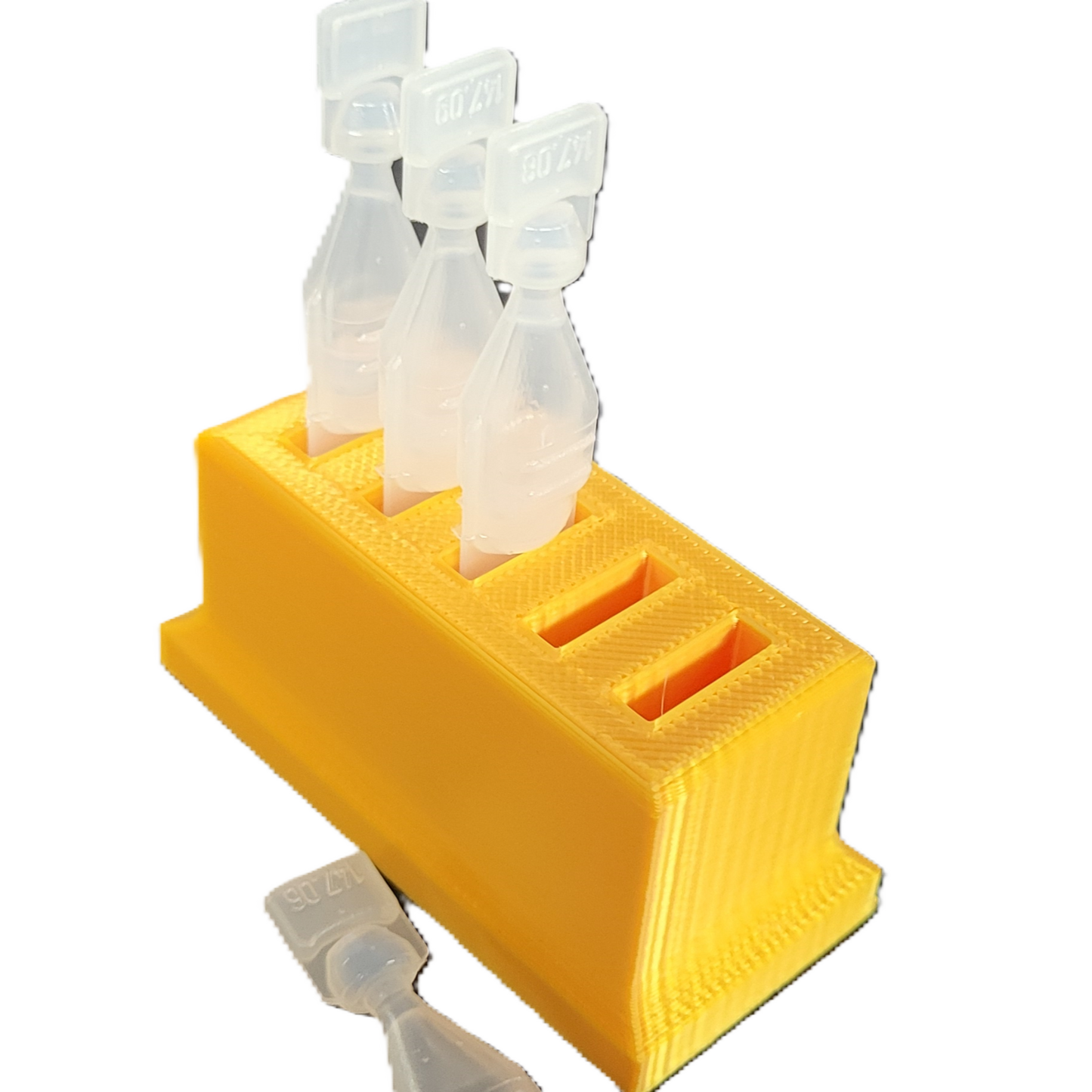 Eye Drop Vials Holder & Storage for Single-use Disposable Eye Drops, Holds 5 Single-Use Disposable vials per Holder - Znet3D