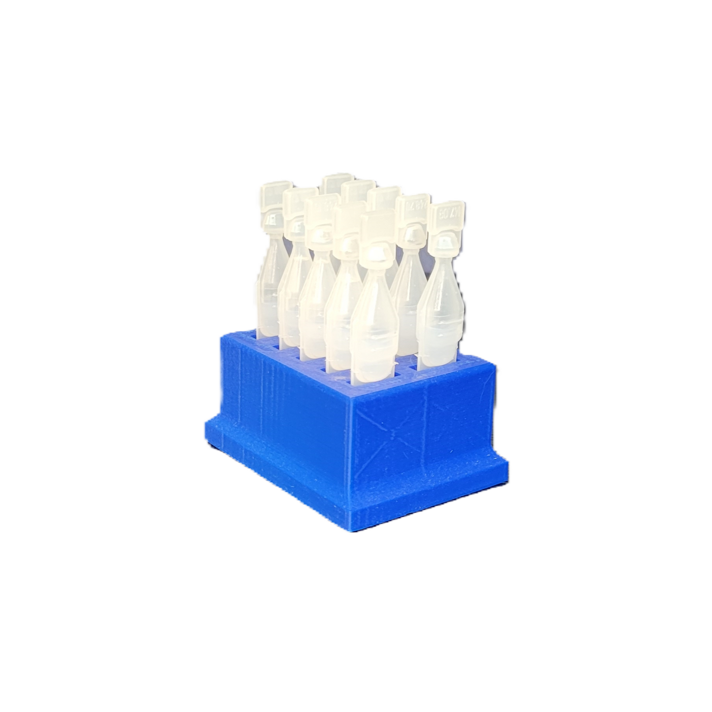 Znet3D Eye Drop Vials Holder & Storage - Single-Use Disposable Eye Drop Vials - Holds 10 Vials - Perfect to store a full package of 10 medicated vials