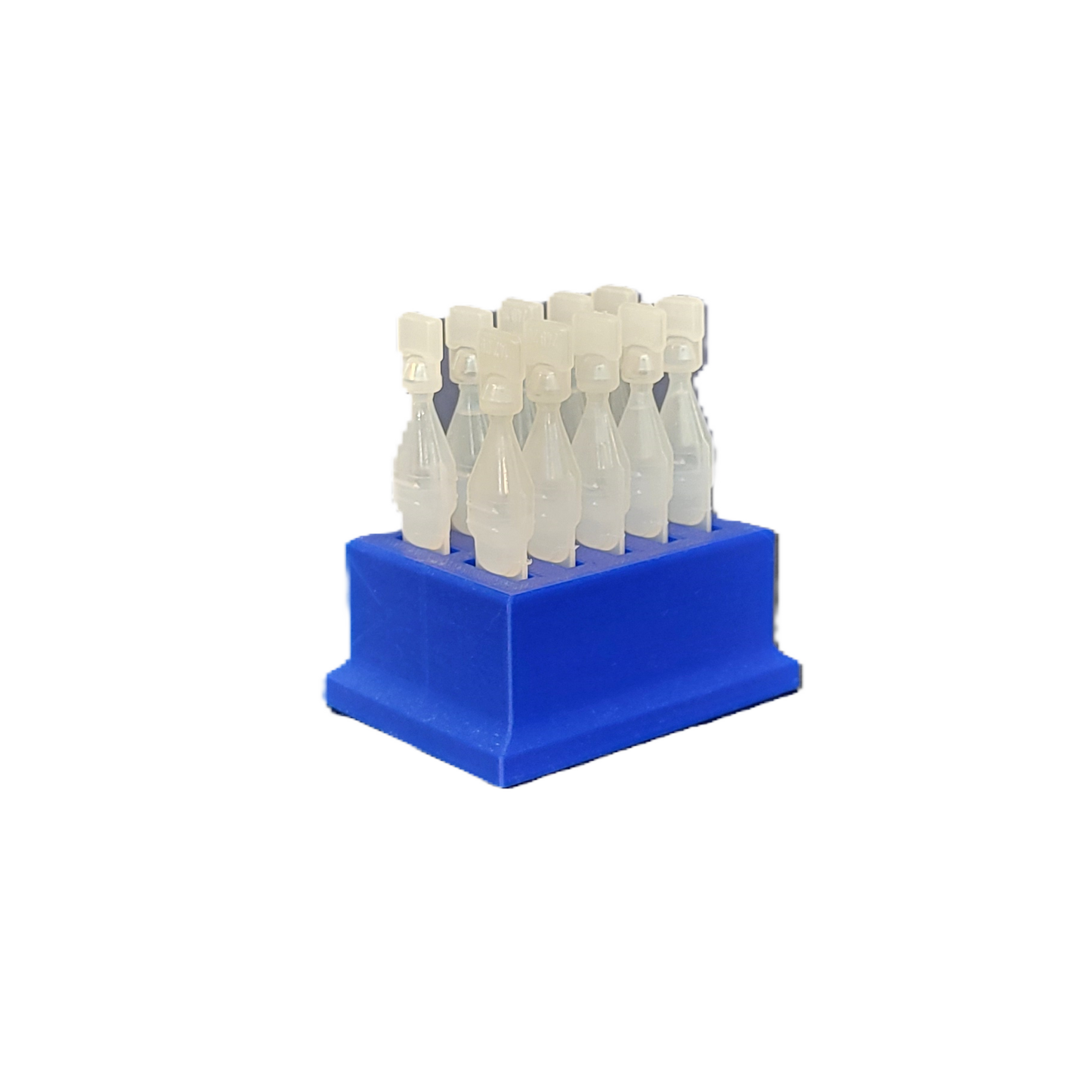 Znet3D Eye Drop Vials Holder & Storage - Single-Use Disposable Eye Drop Vials - Holds 10 Vials - Perfect to store a full package of 10 medicated vials