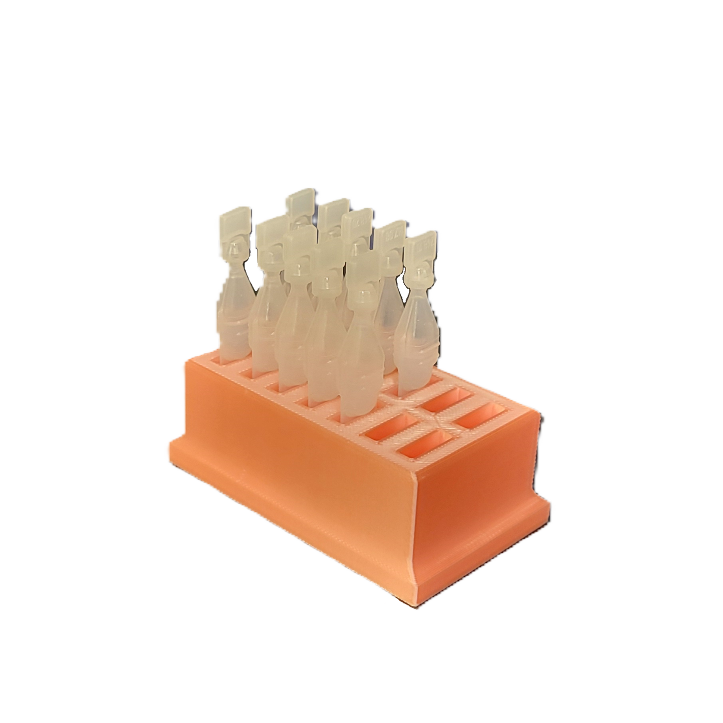 Eye Drop Vials Holder & Storage - Single-Use Disposable Eye Drop Vials - Holds 14 Single Use Disposable Vials - Znet3D