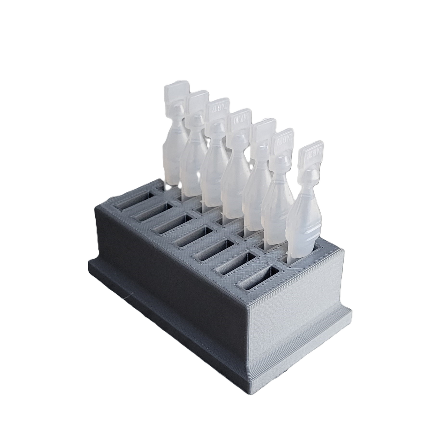 Eye Drop Vials Holder & Storage - Single-Use Disposable Eye Drop Vials - Holds 14 Single Use Disposable Vials - Znet3D