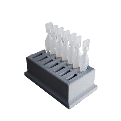 Eye Drop Vials Holder & Storage - Single-Use Disposable Eye Drop Vials - Holds 14 Single Use Disposable Vials - Znet3D