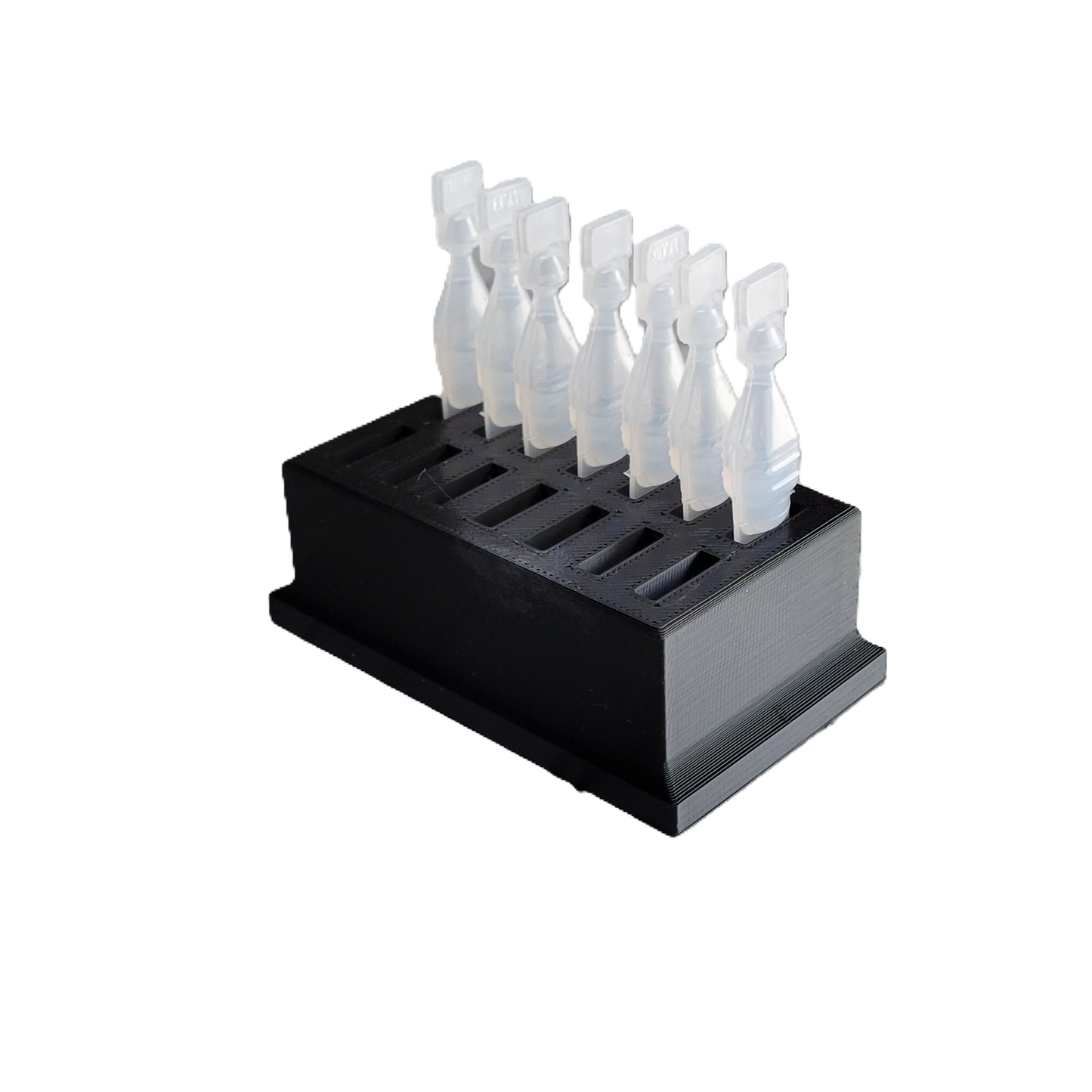 Eye Drop Vials Holder & Storage - Single-Use Disposable Eye Drop Vials - Holds 14 Single Use Disposable Vials - Znet3D