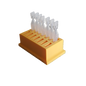 Eye Drop Vials Holder & Storage - Single-Use Disposable Eye Drop Vials - Holds 14 Single Use Disposable Vials - Znet3D