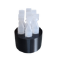 Znet3D round Eye Drop Vial Stand – Convenient, Upright Storage for Seven Vials – keep track of your daily usage