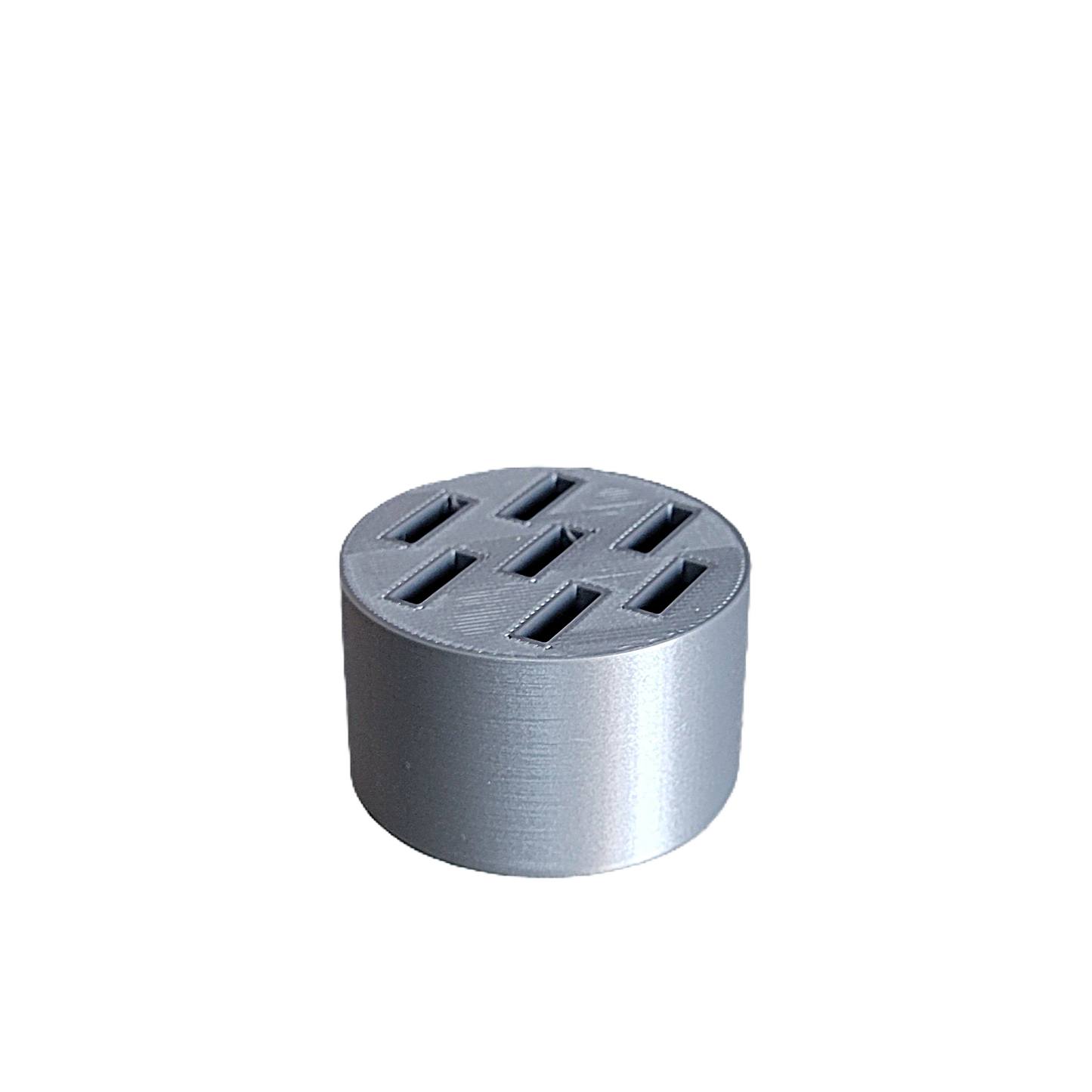 Znet3D round Eye Drop Vial Stand – Convenient, Upright Storage for Seven Vials – keep track of your daily usage