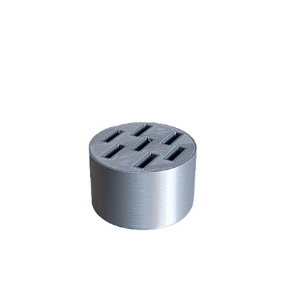 Znet3D round Eye Drop Vial Stand – Convenient, Upright Storage for Seven Vials – keep track of your daily usage