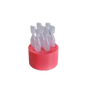 Znet3D round Eye Drop Vial Stand – Convenient, Upright Storage for Seven Vials – keep track of your daily usage