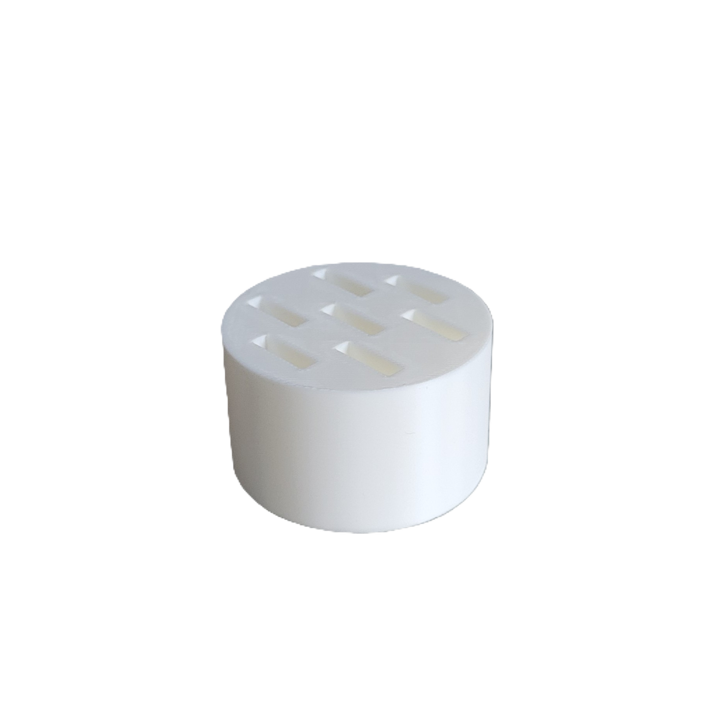 Znet3D round Eye Drop Vial Stand – Convenient, Upright Storage for Seven Vials – keep track of your daily usage