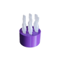 Znet3D round Eye Drop Vial Stand – Convenient, Upright Storage for Seven Vials – keep track of your daily usage