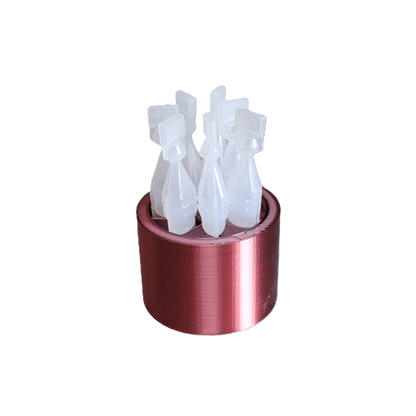 Znet3D Eye Drop Vial Holder – Compact & Upright Storage for Seven Vials – Keep Your Eye Drops Organized & Easily Accessible – Space-Saving Star Design