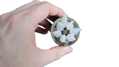 Znet3D Eye Drop Vial Holder – Compact & Upright Storage for Seven Vials – Keep Your Eye Drops Organized & Easily Accessible – Space-Saving Star Design