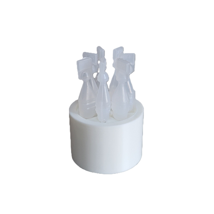 Znet3D Eye Drop Vial Holder – Compact & Upright Storage for Seven Vials – Keep Your Eye Drops Organized & Easily Accessible – Space-Saving Star Design