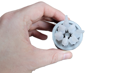 Znet3D Eye Drop Vial Holder – Compact & Upright Storage for Seven Vials – Keep Your Eye Drops Organized & Easily Accessible – Space-Saving Star Design