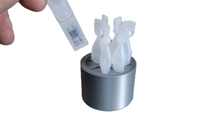 Znet3D Eye Drop Vial Holder – Compact & Upright Storage for Seven Vials – Keep Your Eye Drops Organized & Easily Accessible – Space-Saving Star Design