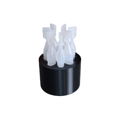 Znet3D Eye Drop Vial Holder – Compact & Upright Storage for Seven Vials – Keep Your Eye Drops Organized & Easily Accessible – Space-Saving Star Design