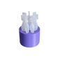 Znet3D Eye Drop Vial Holder – Compact & Upright Storage for Seven Vials – Keep Your Eye Drops Organized & Easily Accessible – Space-Saving Star Design
