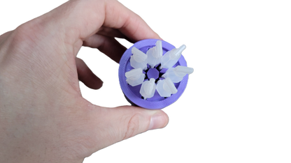 Znet3D Eye Drop Vial Holder – Compact & Upright Storage for Seven Vials – Keep Your Eye Drops Organized & Easily Accessible – Space-Saving Star Design