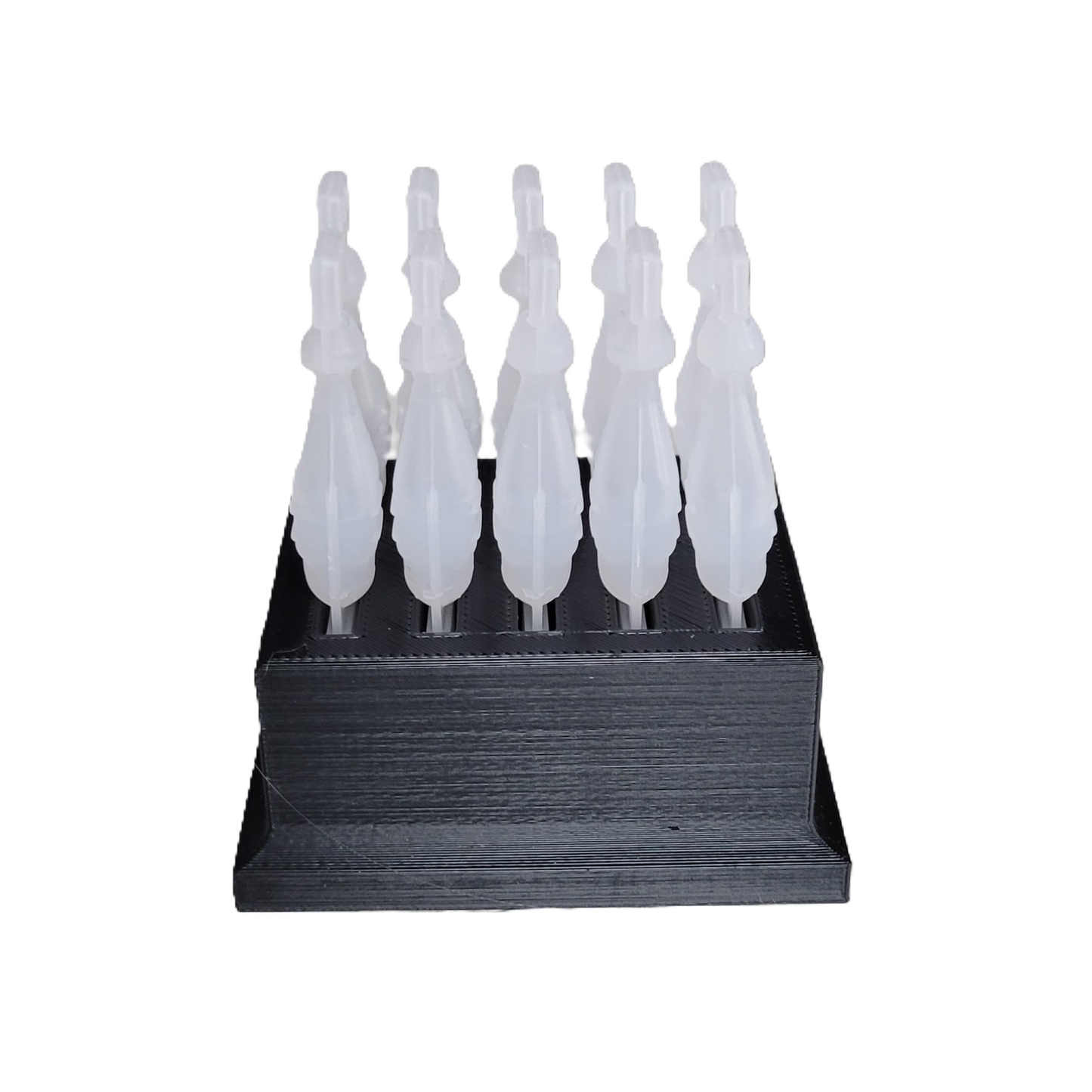 Znet3D Eye Drop Vials Holder & Storage - Single-Use Disposable Eye Drop Vials - Holds 10 Vials - Perfect to store a full package of 10 medicated vials