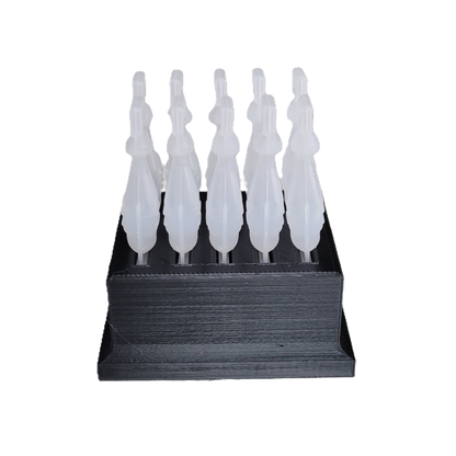 Znet3D Eye Drop Vials Holder & Storage - Single-Use Disposable Eye Drop Vials - Holds 10 Vials - Perfect to store a full package of 10 medicated vials