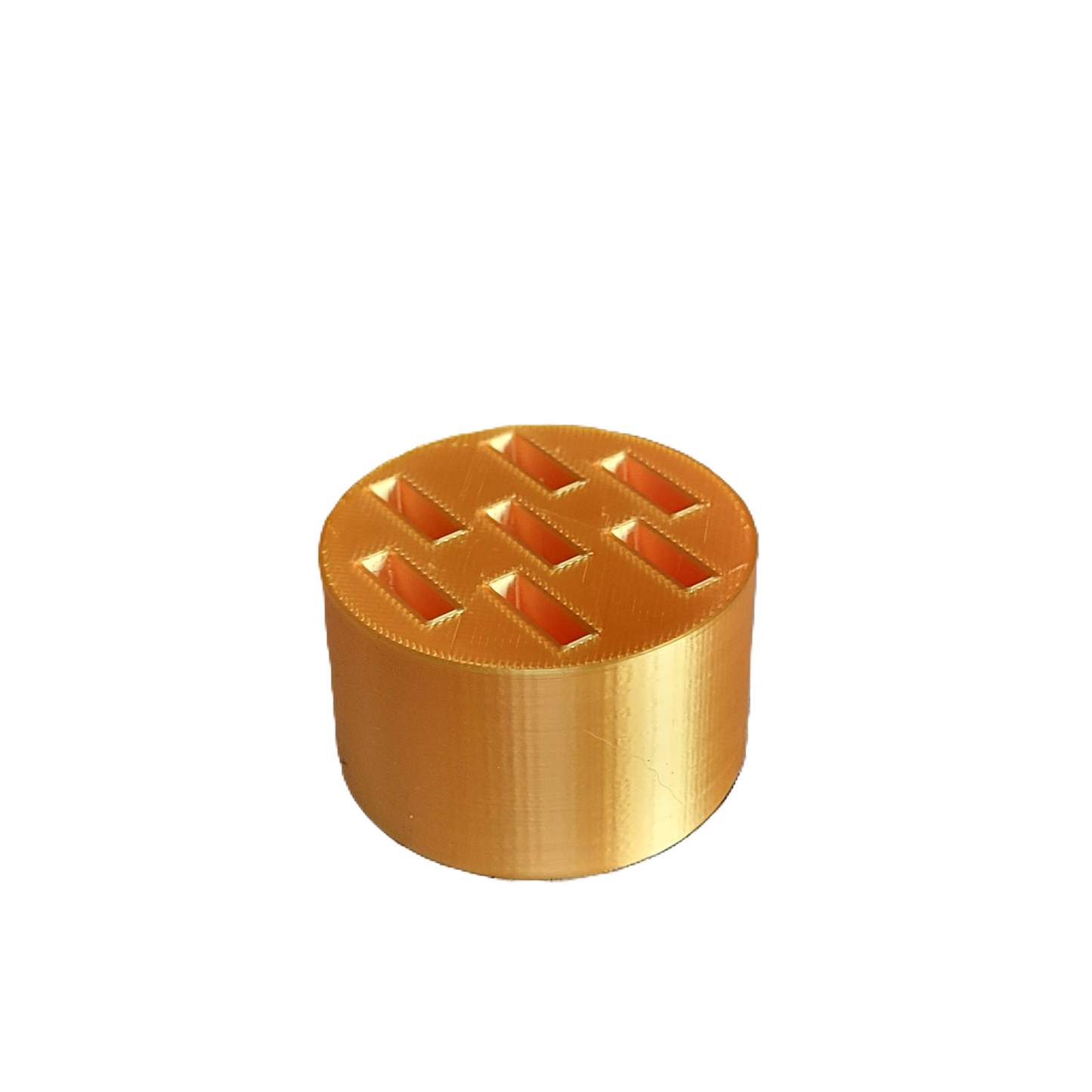 Znet3D round Eye Drop Vial Stand – Convenient, Upright Storage for Seven Vials – keep track of your daily usage